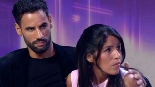 Asraf Beno con Isa Pantoja. (Foto: Telecinco)
