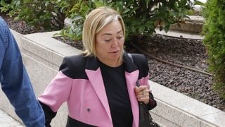 Belén Esteban con el rostro serio. (Foto: Gtres)