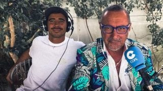 Carlos Herrera y su hijo Alberto en su programa. (Foto: Redes Sociales)