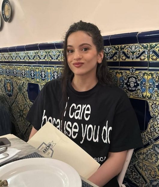 Rosalía en Casa Macareno. (Foto: Instagram)