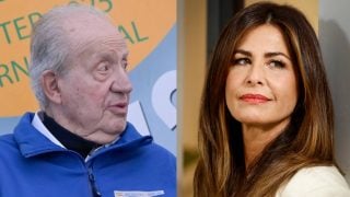 Juan Carlos I y Nuria Roca. (Foto: Gtres)