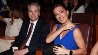 Vicente Vallés y Ángeles Blanco. (Foto: Gtres)