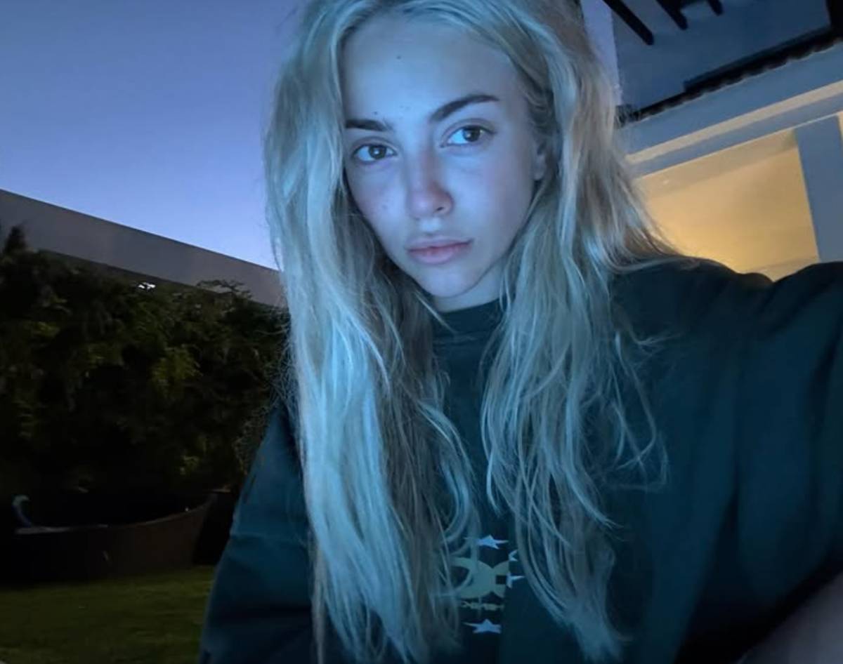 Ana Mena sin maquillaje, en una foto de 2025. (Foto: Redes Sociales)