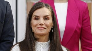 La Reina Letizia en un acto en Madrid. (Foto: Gtres)