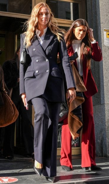 Chiara Ferragni en el tribunal de Milán. (Foto: Gtres)