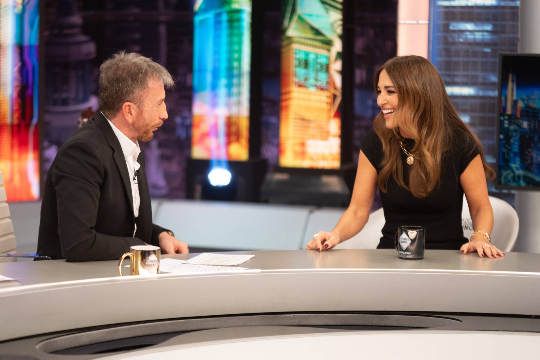 Paula Echevarría en 'El Hormiguero'. (Foto: Gtres)