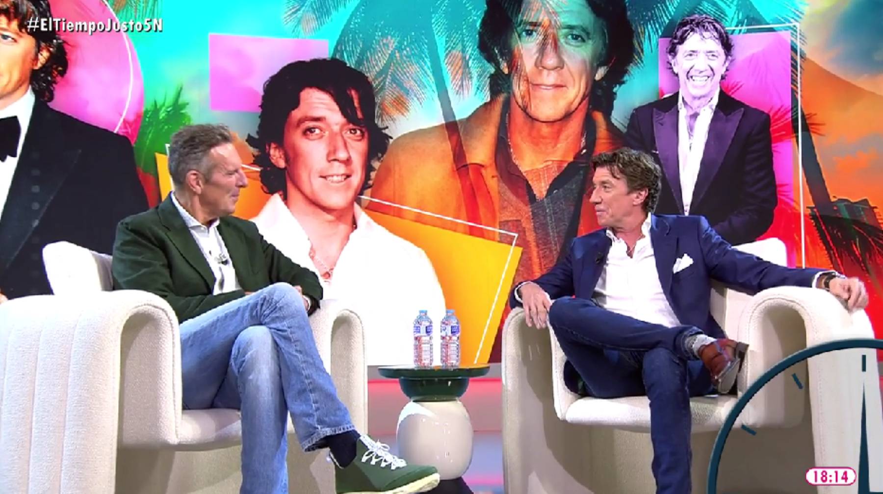 Nicolás Vallejo-Nágera en 'El tiempo justo'. (Foto: Telecinco)