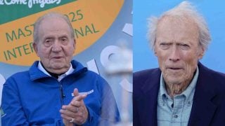 El Rey Juan Carlos y Clint Eastwood en un montaje. (Fotos: Gtres)