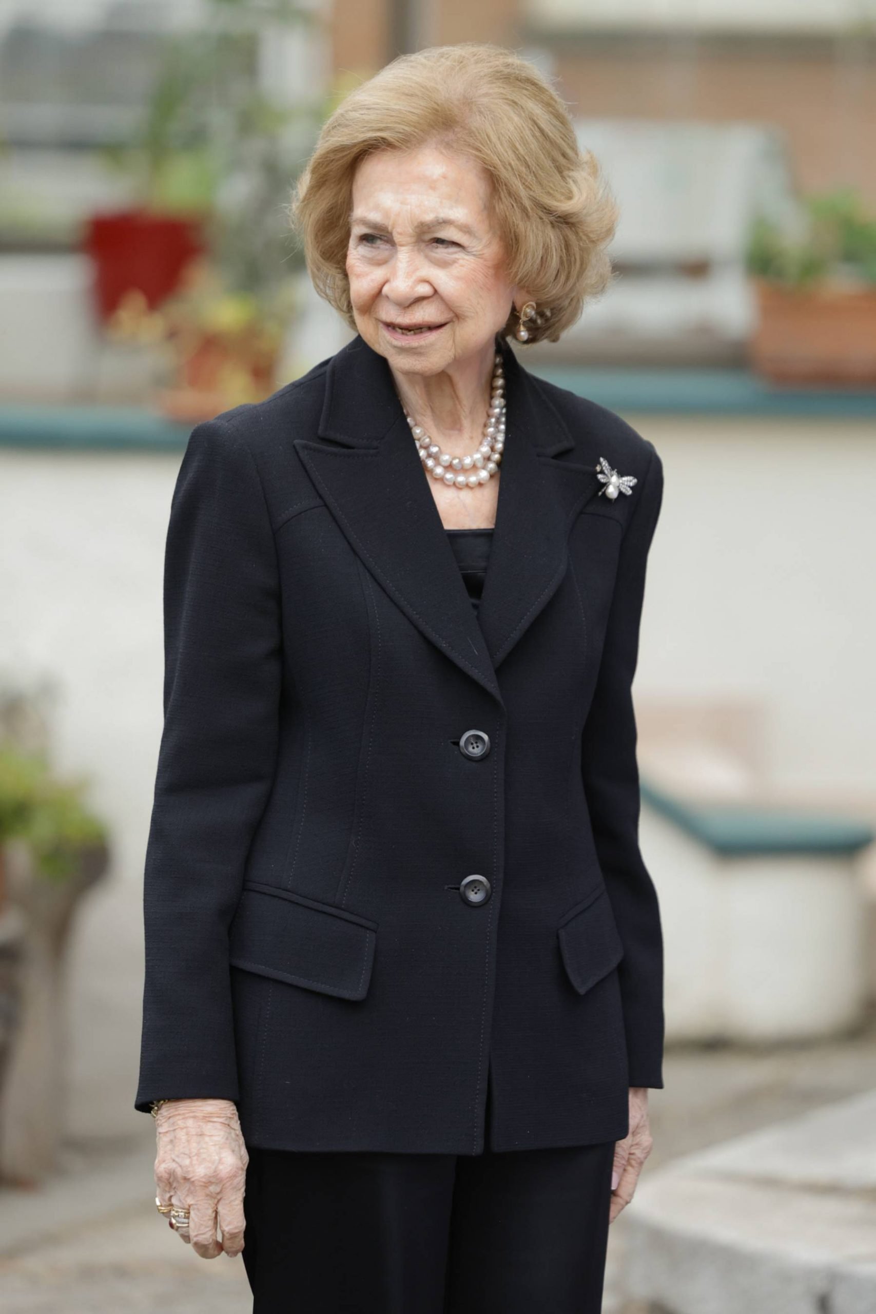 La Reina Sofía en un acto oficial. (Foto: Gtres)
