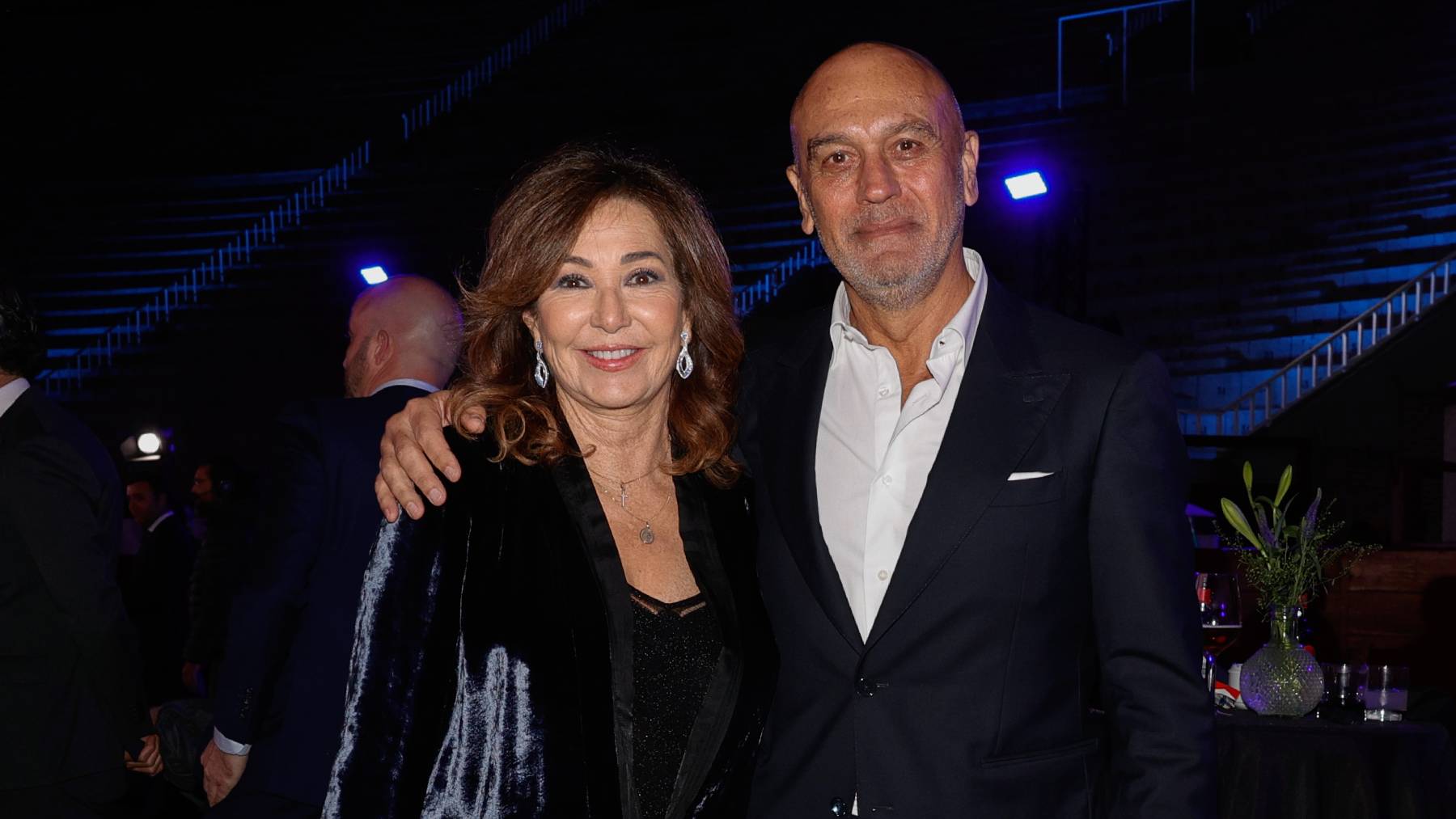 Ana Rosa Quintana y Juan Muñoz. (Foto: Gtres)