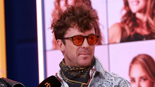 Aldo Comas en la presentación de 'Hasta el fin del mundo'. (Foto: Gtres)