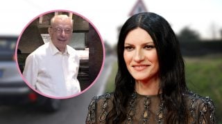 Laura Pausini y su tío Ettore Pausini. (Foto: Gtres)