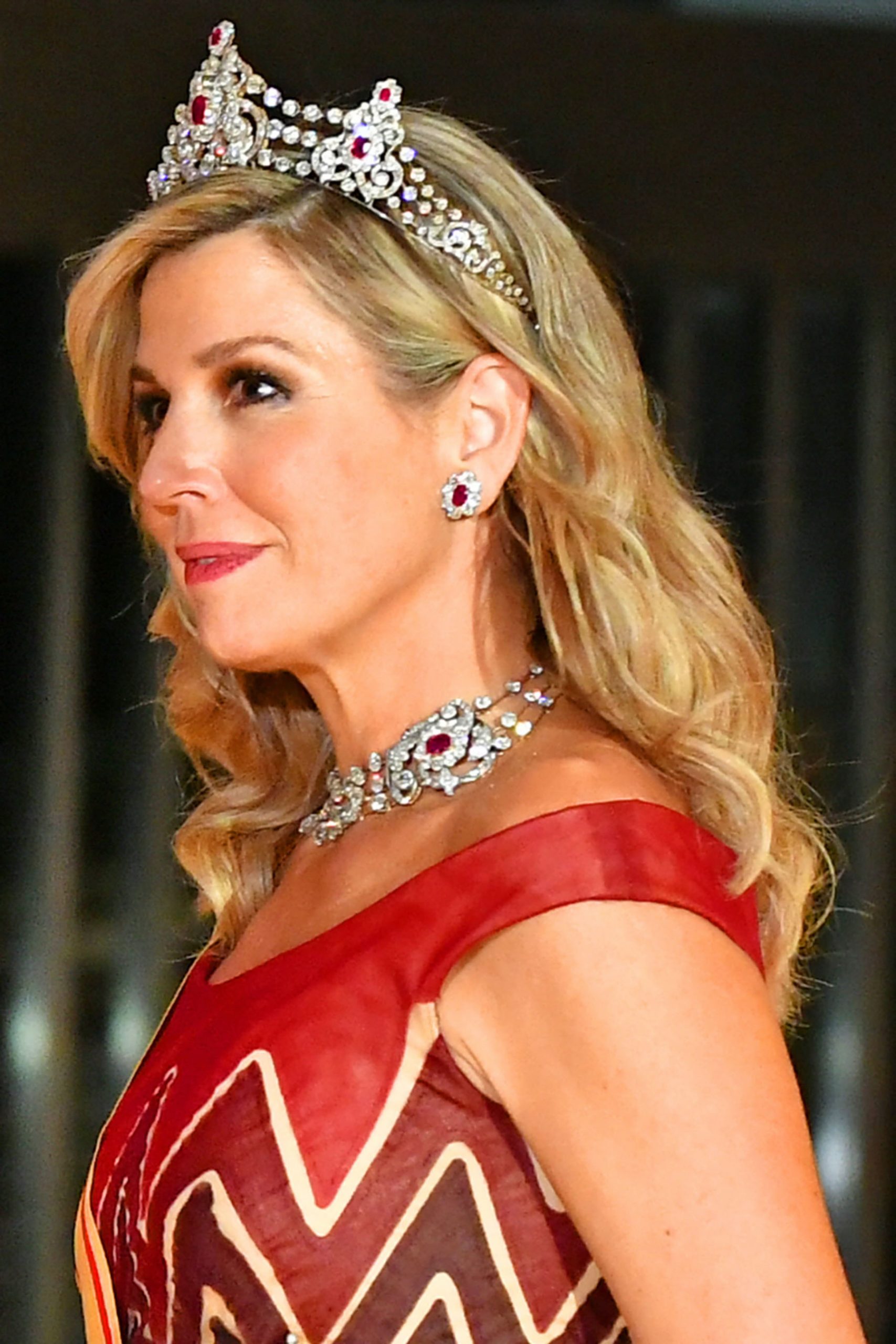 Máxima de Holanda, tiara