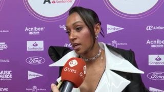 Ana Peleteiro en LOS40 Music Awards. (Foto: Gtres)