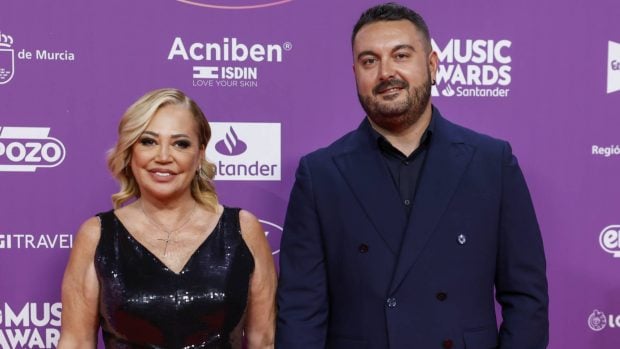 Belén Esteban y Miguel Marcos en un evento. (Foto: Gtres)