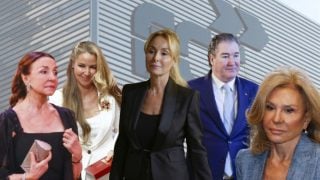 Montaje de los miembros de la familia de Esther Alcocer Koplowitz. (Fotos: Gtres y FCC)