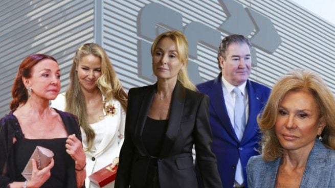 Montaje de los miembros de la familia de Esther Alcocer Koplowitz. (Fotos: Gtres y FCC)