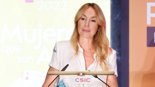 Esther Alcocer en una ponencia profesional. (Foto: Gtres)