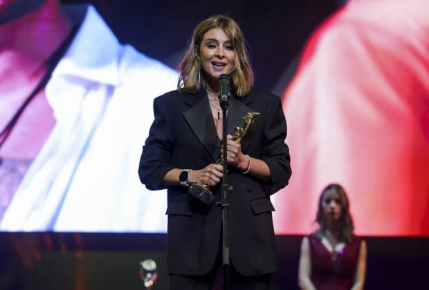 Sandra Barneda en la gala de las Antenas de Oro 2025. (Foto: Gtres)