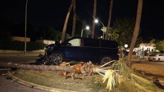 Estas imágenes muestran con claridad la magnitud del accidente protagonizado por Cayetano Rivera en Sevilla. (Foto: Look)