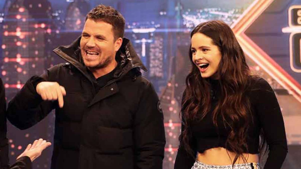 El cantante comparte una divertida aparición televisiva junto a Rosalía. (Foto: Gtres)
