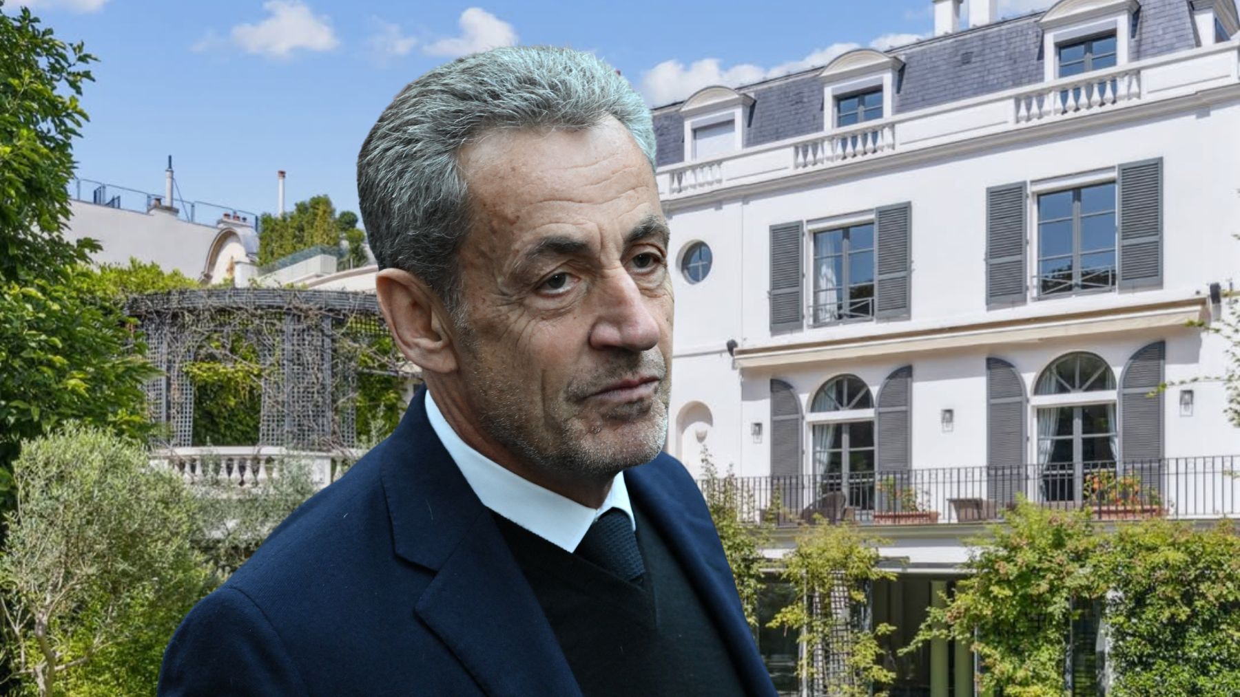 Sarkozy, de su celda de 9 metros a Villa Montmorency: así es la lujosa mansión a la que vuelve tras salir de la cárcel