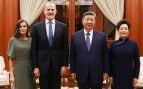 Los Reyes Felipe y Letizia en su viaje de Estado en China. (Foto: Gtres)
