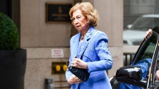 La Reina Sofía en Nueva York. (Foto: Gtres)