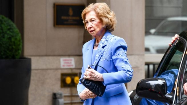 La Reina Sofía en Nueva York. (Foto: Gtres)