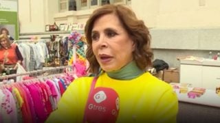 Ágatha Ruiz de la Prada en El Rastrillo. (Foto: Gtres)