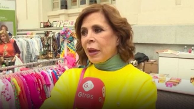 Ágatha Ruiz de la Prada en El Rastrillo. (Foto: Gtres)