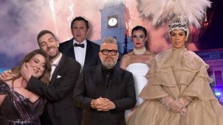 Montaje con los presentadores de las campanadas. (Foto: Antena 3, Telecinco y RTVE)