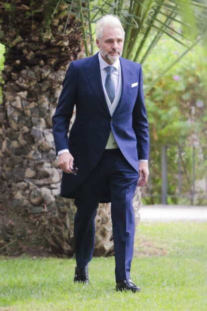 Cañizares y Noemí en su boda. (Foto: Gtres)