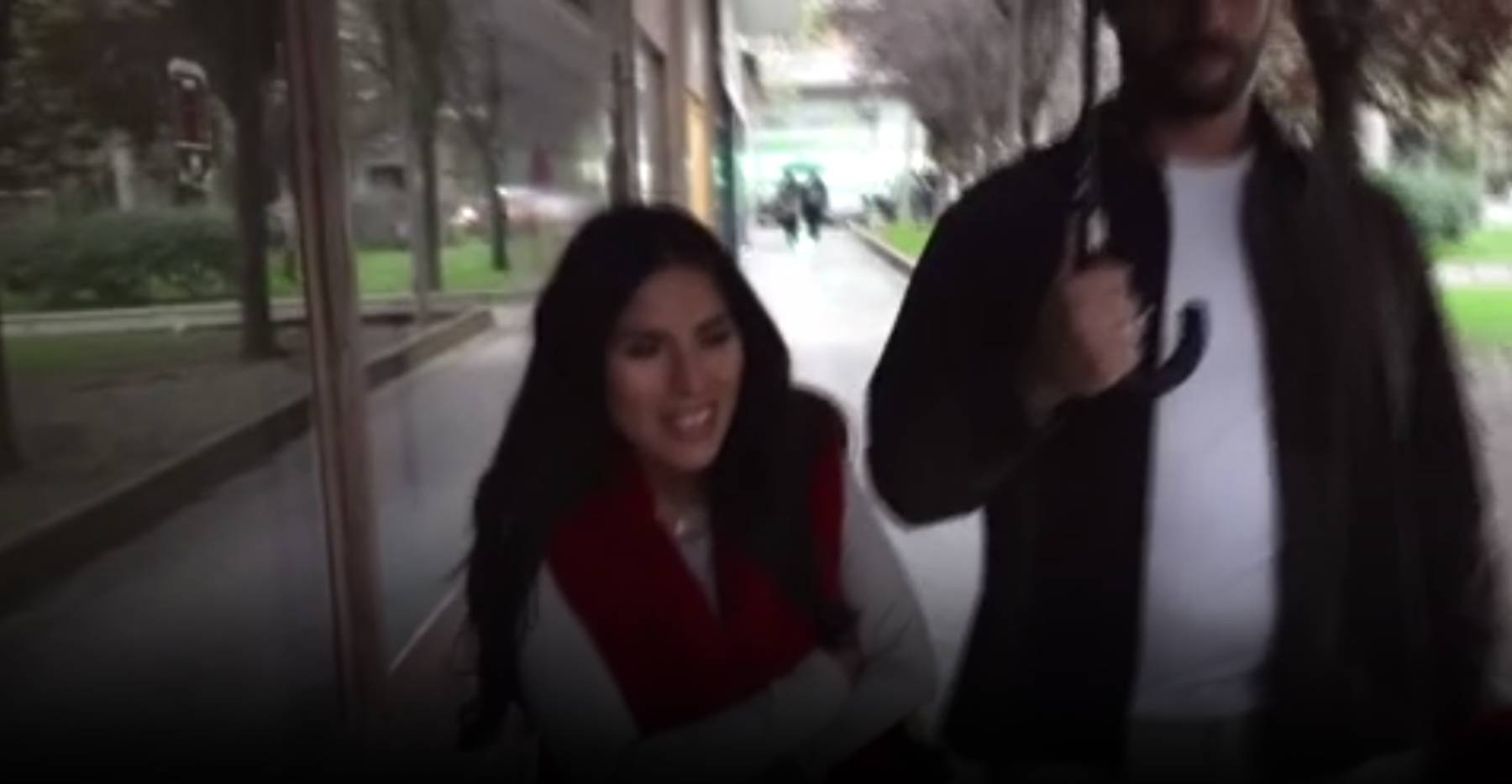 Isa Pantoja por las calles de Madrid. (Foto: Gtres)