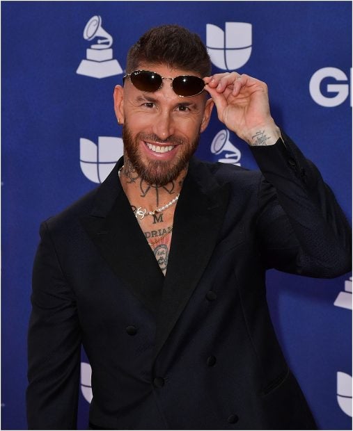 Sergio Ramos en la alfombra roja de los Grammy Latino 2025. (Foto: Gtres)