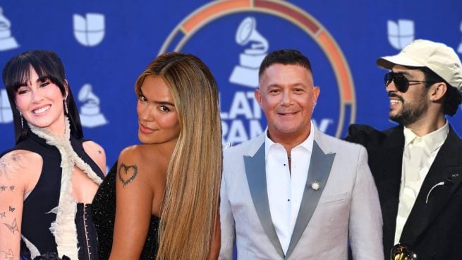 Latin Grammy, alfombra roja latin grammy, look latin grammy, bad bunny, aitana, alejandro sanz