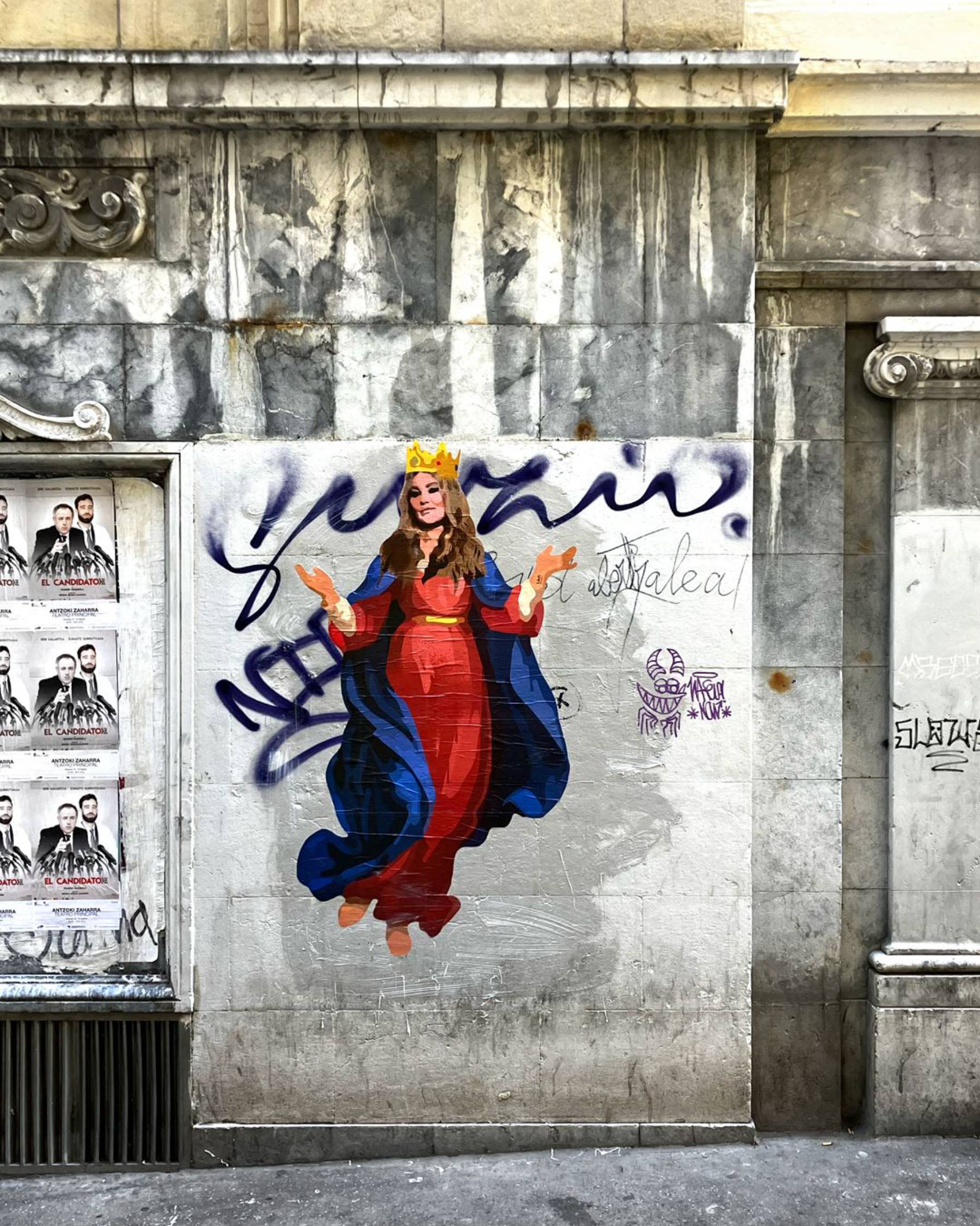 Un retrato de Amaia Montero representada como una Diosa. (Foto: LKN)