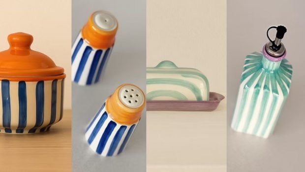 Piezas de las vajillas de La Siesta Tarifa (Foto: La Siesta Tarifa)