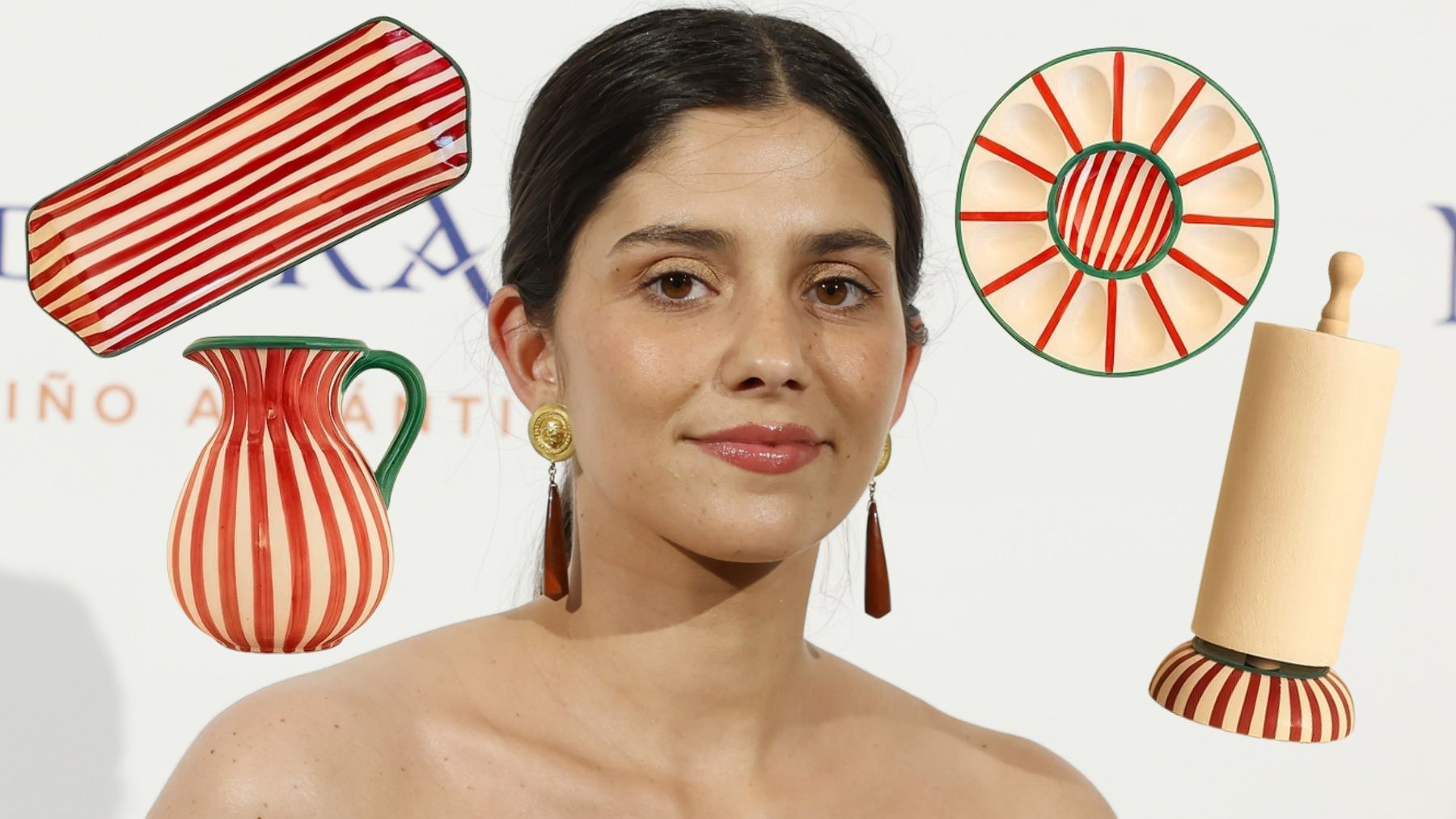 La vajilla navideña