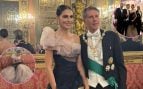 Adriana Abascal abre el álbum de fotos de la cena de gala en Florencia. (Fotos: Redes Sociales)