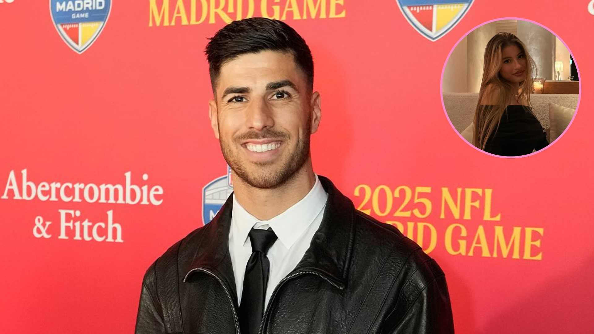 Marco Asensio confirma su romance con Lavinia León