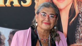 Lucía Etxebarría en un evento en Madrid. (Foto: Gtres)