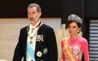 Los Reyes Felipe y Letizia en Japón. (Foto: Gtres)