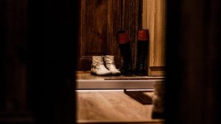 zapatos entrada casa