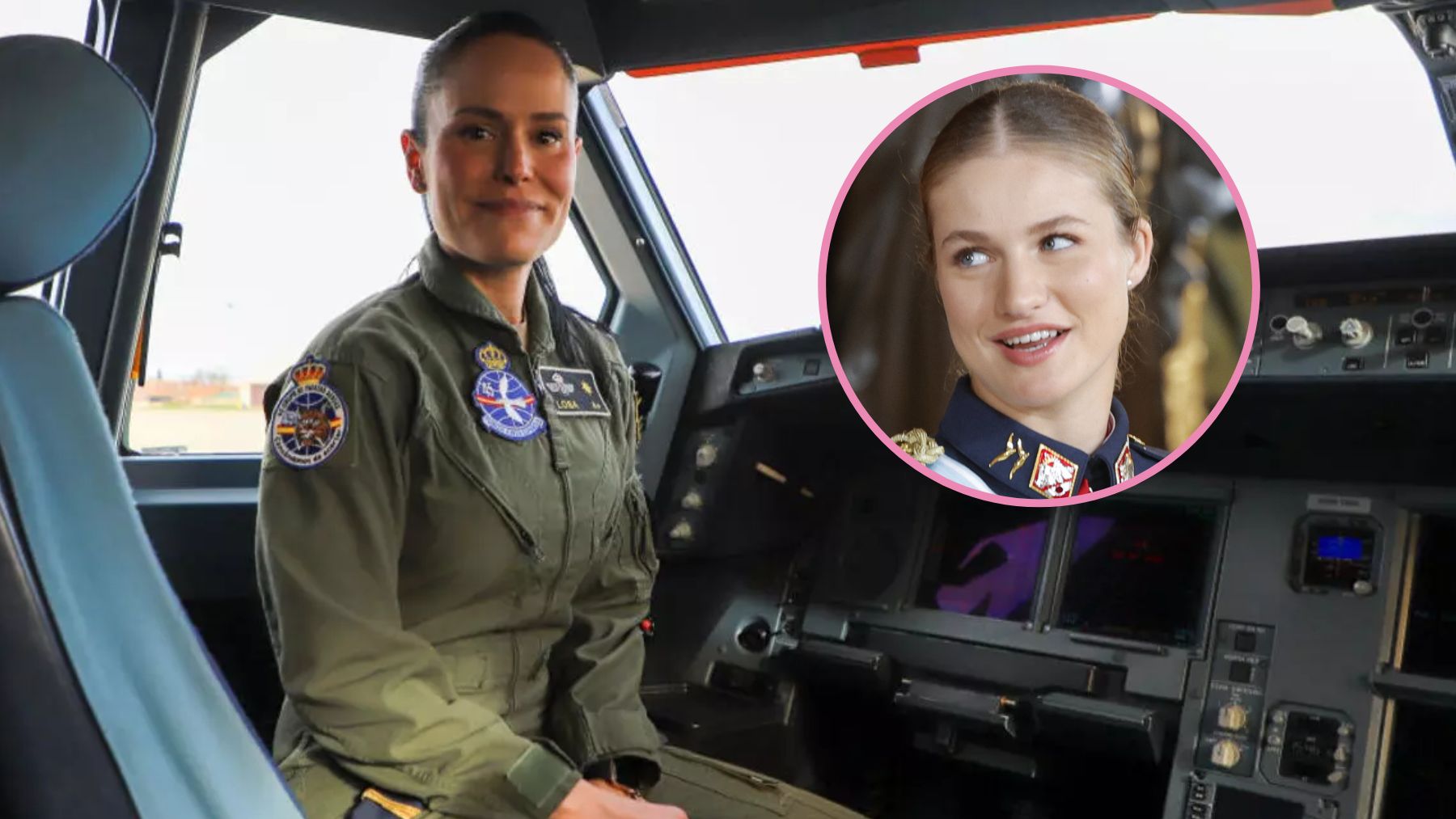 Así es Lourdes Losa: número 1 del Ejercito del Aire y referente de la princesa Leonor