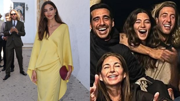 Charlie Schein estuvo muy pendiente de Rocío durante la boda de Alberto Herrera. (Fotos: Gtres/ Redes Sociales)