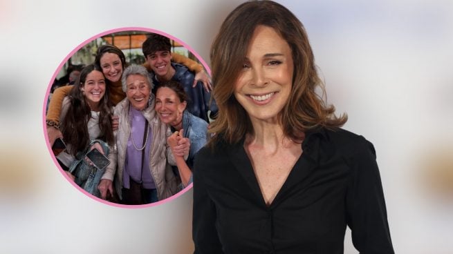 Lydia Bosch junto a su familia. (Foto: Gtres)