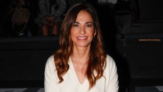 Mariló Montero en la Pasarela Cibeles Mercedes-Benz Fashion Week Madrid. (Foto: Gtres)