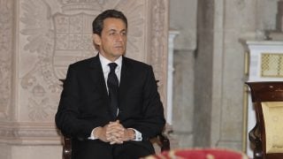 Nicolas Sarkozy con el Rey Juan Carlos en 2012. (Foto: Gtres)