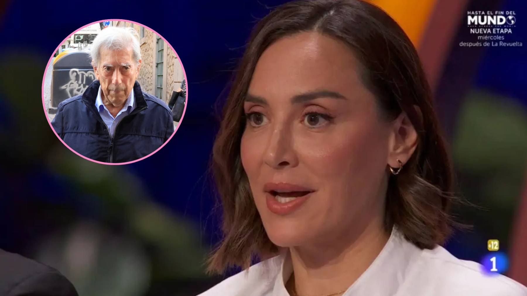 Tamara Falcó recuerda a Mario Vargas Llosa en la final de